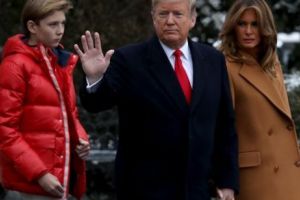 Ce spune Donald Trump despre Super Bowl-ul  american şi ce TEMERI are pentru fiul său Barron