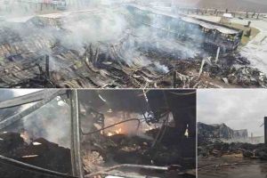 FOTO, VIDEO. Incendiul de la Solina Alba Iulia: La 48 de ore de la izbucnirea flăcărilor 32 de pompieri cu 5 autospeciale încă acţionează pentru lichidarea focarelor