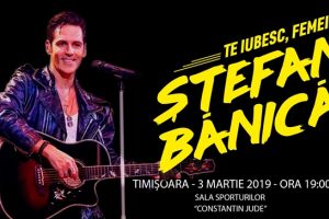 Concert Ștefan Bănică la Timişoara. Veniţi să cântăm alături de el!