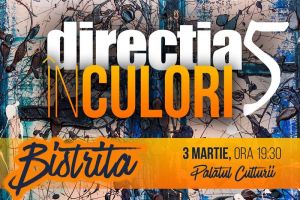 Direcţia 5, concert ”În culori” la Palatul Culturii din Bistriţa