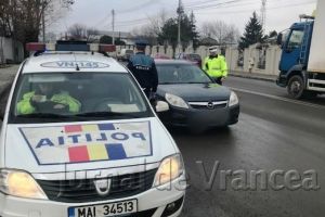 Infractori cu duiumul pe şoselele din Vrancea