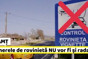 NEAMȚ: Camerele de rovinietă NU vor fi şi radare fixe. CNAIR s-a răzgândit