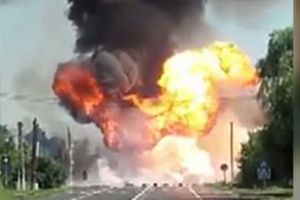 PLAN ROȘU de intervenţie- Victime multiple după o EXPLOZIE la un centru de încărcare butelii