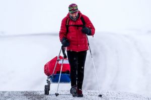 Tibi Uşeriu, învins de gerul arctic al ultramaratonului Yukon Arctic Ultra