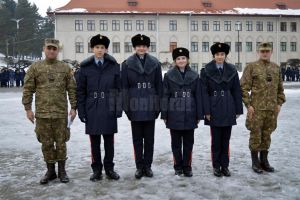 Elevii militari din primul an de studiu au fost înaintaţi în grad pentru merite deosebite