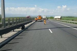 Lucrări pe autostrada Sibiu – Deva. Atenţie cum circulaţi