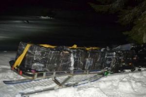 Poliţia de Frontieră în ALERTĂ. CONTRABANDĂ cu snowmobilul la graniţa cu Ucraina 