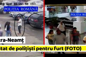 Piatra-Neamţ: Căutat de poliţişti pentru furt (FOTO). Dacă aveţi informaţii, sunaţi la „112”