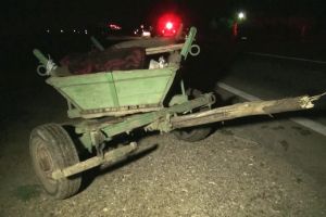 Accident provocat de un căruţaş beat