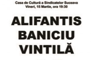 Nicu Alifantis, Mircea Baniciu şi Mircea Vintilă, pe scena Casei de Cultură Suceava