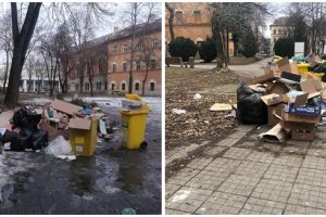 Firmă din centrul Timişoarei, amendată pentru că nu are contract de salubrizare
