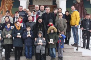 Manastirea Suiesti: Cărţi de rugăciuni dăruite la cinstirea Sfântului şi Dreptului Simeon, ocrotitorul bătrânilor şi al tinerilor