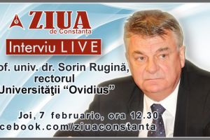 Interviu live: Aproape trei decenii de la infiintarea Universitatii Ovidius“. Amenintarile si provocarile sistemului de invatamant superior romanesc constantean