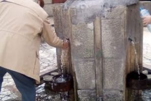 Izvorul de pe Crinului, la jumătate din capacitate