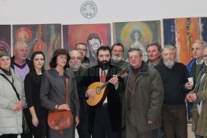 Expoziţia de pictură „Armonii liturgice” a artistului Konstantyn Ungureanu Box
