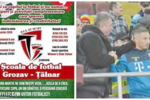 Școala de Fotbal Grozav-Țălnar Sport îşi deschide porţile! Din luna martie, alternativă pentru puştii talentaţi din Cetatea Marii Uniri