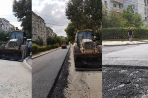 PRIMĂRIA CONTINUĂ ASFALTĂRILE!