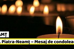 NEAMȚ: PNL Piatra-Neamţ – Mesaj de condoleanţe
