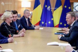 #Romania2019.eu/Dăncilă, după întrevederea cu Tusk: România reafirmă sprijinul pentru o Europă puternică şi unitară, fără diviziuni