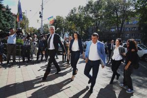 A doua zi cu premierul Tudose in Timis. Comandament pentru Situatii de Urgenta la Prefectura