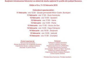 Proiectul „10 pentru folclor”, ediţia a IV-a, debutează la Şcoala Gimnazială „Miron ...