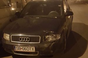 Maşină lovită de un taximetrist pe strada Șoimului – A fugit imediat