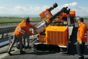 Lucrări pe autostrada A1, între Sibiu şi Sebeş, în două locuri