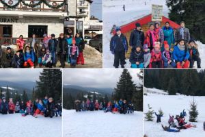 FOTO: Copiii ocrotiţi în Casa de Tip Familial „Sfântul Ioan Botezătorul” din Aiud s-au relaxat la Păltiniş în vacanţa intersemestrială