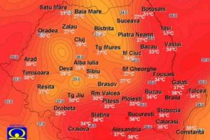 Anul 2018 – al treilea cel mai călduros an în România, din 1901 până în prezent