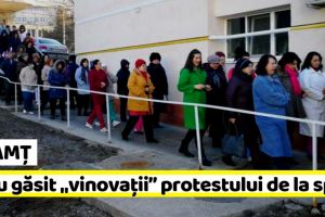 NEAMȚ: S-au găsit „vinovaţii” protestului de la spital