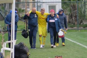 A marcat si s-a accidentat