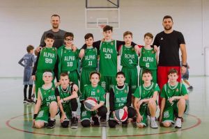 Alpha Basketball Sibiu, locul trei la minibaschet, la Cupa Transilvania