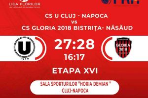 Gloria 2018 câştigă la Cluj şi urcă pe locul 5 în Liga Florilor
