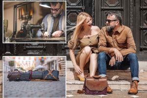 Made in Oradea: Doi orădeni, soţ şi soţie, creează genţi de lux unicate, pentru clienţi din toată lumea (FOTO)