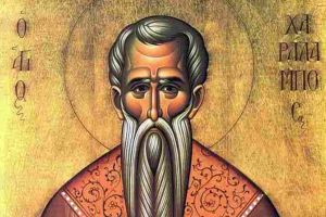 Sfântul Haralambie, despre care se crede că ţine foametea departe de oameni, sărbătorit de Biserica Ortodoxă pe 10 februarie