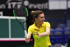 Simona Halep joaca prima pentru Romania, astazi, in meciul de Fed Cup cu Cehia