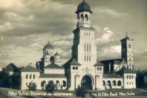 Înălţarea Catedralei Încoronării: Fotografii de arhivă care surprind inclusiv vizita lui Ferdinand I pe şantierul monumentului