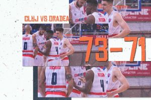 După un final dramatic, CSM CSU Oradea a pierdut cu 71-73 jocul de la Cluj