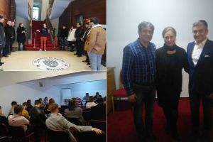 FOTO: Viceprimarul municipiului Alba Iulia, Gabriel Pleşa – lector la Școala Politică de Iarnă „Spiru Haret”