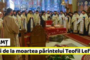 NEAMȚ: Fostul stareţ al Mănăstirii Pângăraţi, pomenit la 7 ani de la trecerea în veşnicie