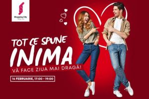 Surprize de Ziua Îndrăgostiţilor, la mall-ul din Târgu-Jiu
