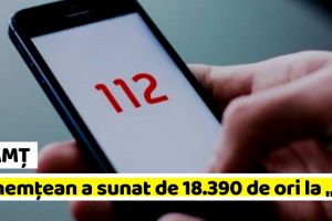 NEAMȚ: Un nemţean a sunat de 18.390 de ori la „112” în primele 10 luni din 2018
