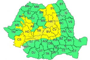 METEO: Informare meteo de precipitaţii şi vânt