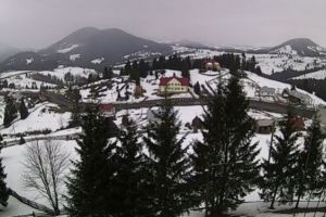 Cod galben în Bistriţa-Năsăud: Ninsori, vânt, viscol la munte