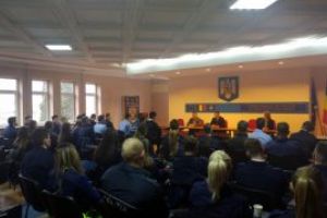 40 de studenti maramureseni ai Academiei de Politie au inceput practica la Inspectoratul de Politie al Judetului