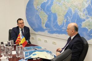 Portul Constanta, pe ordinea de zi a intrevederii ambasadorului Republicii Macedonia cu Danut Juganaru, directorul CCINA (galerie foto)