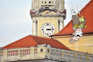 Iancule tare! Ceasul lui Iancu din turnul Primăriei Oradea s-a defectat