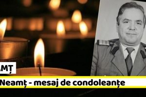 NEAMȚ: ISU Neamţ – mesaj de condoleanţe