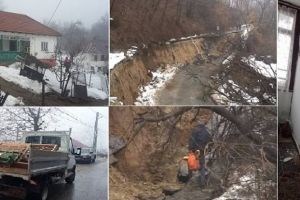 Alunecarile de teren au facut ravagii in Valcea