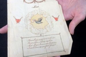 Una dintre cele mai vechi scrisori de dragoste din lume, scoasă la licitaţie chiar de Ziua Îndrăgostiţilor